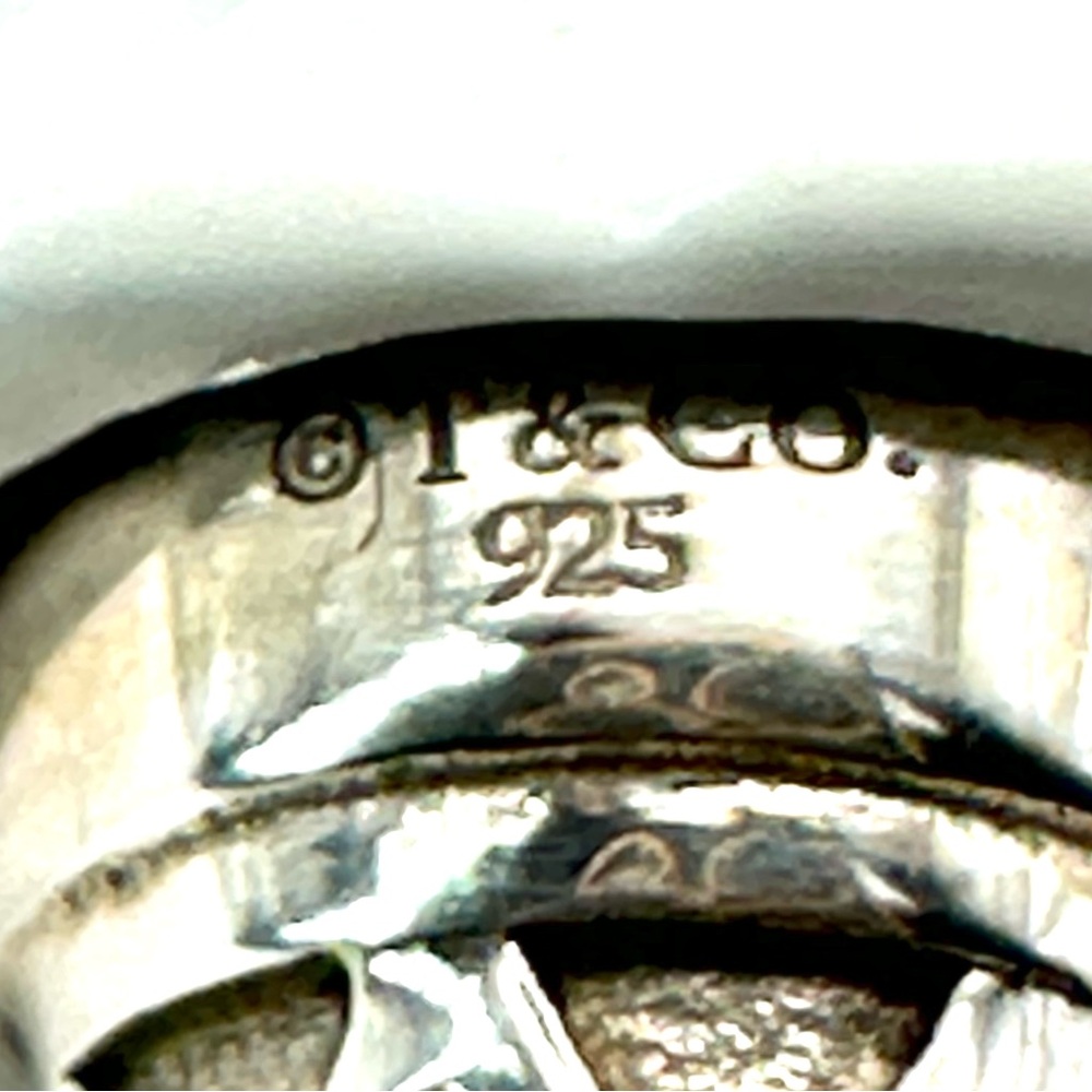 Tiffany & Co Silver & Enamel Ice Cream Cone Charm RARE - Picture 5 of 5